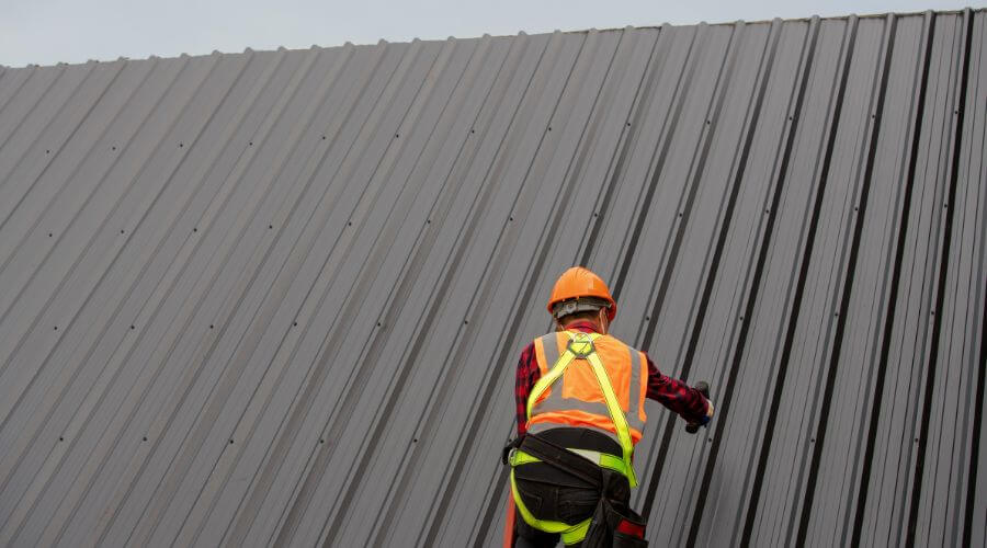 Professional metal roof installation services in Kyle, WV